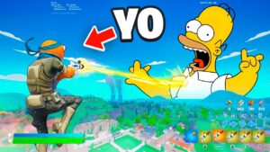 Desmentí 31 Mitos de los SIMPSONS en FORTNITE!
