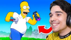 FORTNITE SİMPSONS SEZONU EFSANE OLMUŞ