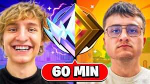 Kto Wbije WYŻSZĄ RANGĘ w GODZINĘ w Fortnite