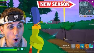 *NEW* Fortnite Simpsons Season! | 🟢Use Code "FAZEREPLAYS" #EpicPartner🟢